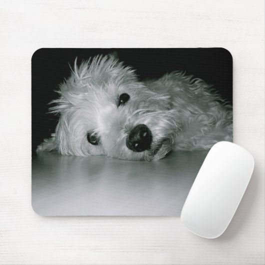 Westie Relaxing Muismat (Met muis)