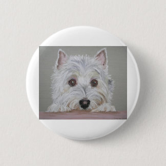 Westie Ronde Button 5,7 Cm
