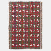 Westie Royal Crown Deken (Voorkant Verticaal)