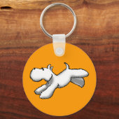 Westie Run Sleutelhanger (Voorkant)