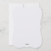 Westie Santa Claus - Vrolijk kerstfeest! Handteken Feestdagenkaart (Achterkant)