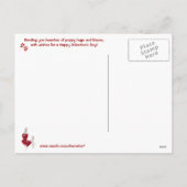 Westie Schattige Je hebt Mail Puppy Knuffels Valen Feestdagenkaart (Achterkant)