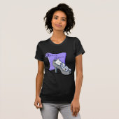 Westie SHOE DIVA T-shirt (Voorkant volledig)