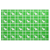 Westie Silhouet op Groen Stof (Yard (91,4 cm))