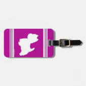 Westie Silhouette Bagagelabel (Voorkant horizontaal)