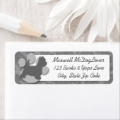 Westie Silhouette Etiket (Insitu)