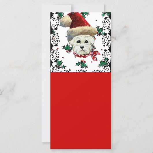 Westie Sinterklaas (Voorkant)
