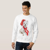 Westie Sinterklaas Helper Trui (Voorkant volledig)