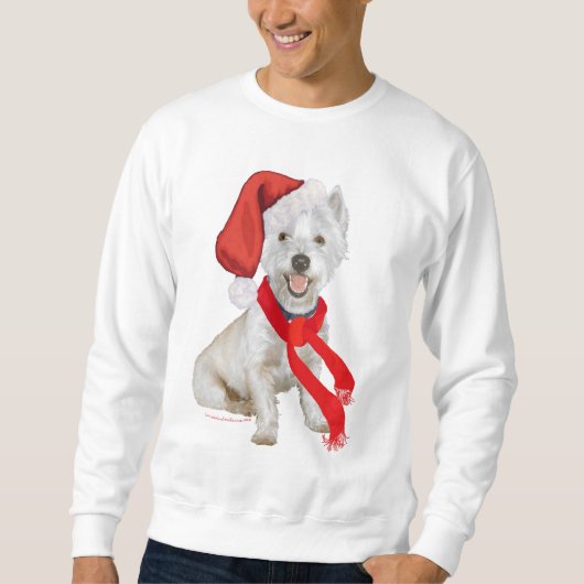 Westie Sinterklaas Helper Trui (Voorkant)