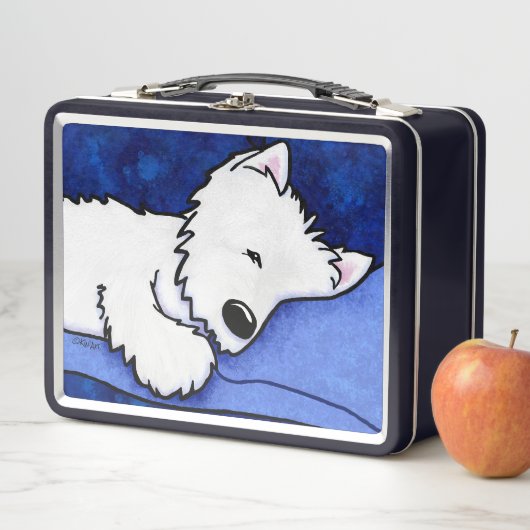 Westie Slaapster KiniArt (In situ)
