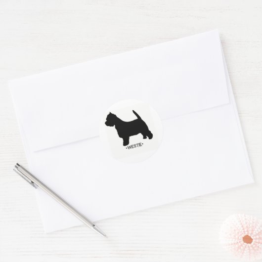 Westie Sticker (Envelop)