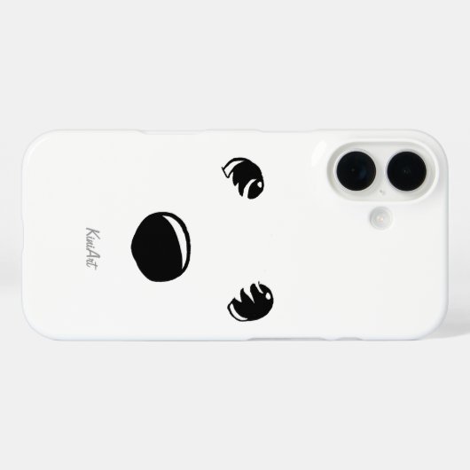 Westie Terrier Gezicht Case-Mate iPhone Case (Achterkant (horizontaal))