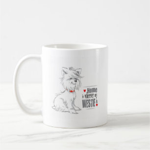 Westie Terrier-mok Koffiemok