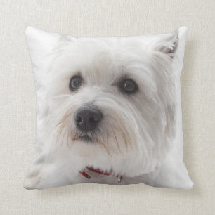 Westie Terrier Pup Pet Dog Sierkussen Home Decor