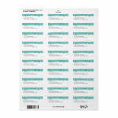 Westie Terriers Etiket (Full Sheet)
