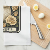 Westie Theedoek (Quarter Fold)