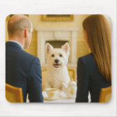 Westie Theetijd met de Royals Muismat (Voorkant)