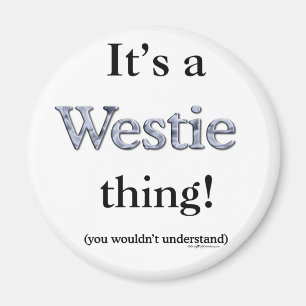 Westie Thing Magneet