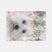 WESTIE THROW FLEECE DEKEN (Voorkant (Horizontaal))
