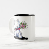 Westie Valentijn Prins Mok (Voorkant links)