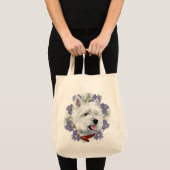 Westie Vergeet Mij Niet Tote Bag (Voorkant (product))