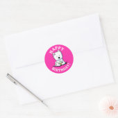 Westie VERJAARDAG KiniArt Stickers (Envelop)