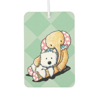 Westie Vintage Circus Friend Luchtverfrisser