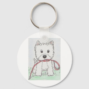WESTIE WALKIES SLEUTELHANGER