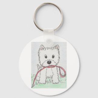 WESTIE WALKIES SLEUTELHANGER