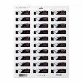 Westie Wave Address Label (Full Sheet)