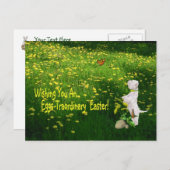 Westie Wensend U Eieren - Traordinary Pasen Feestdagenkaart (Voorkant / Achterkant)