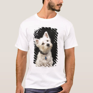 Westie (West Highland shiier) met halsband T-shirt
