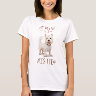 Westie West Highland Terrier Grappige Quote Huisdi T-shirt