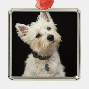 Westie   West Highland Terrier Metalen Ornament