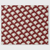 Westie West Highland White Terrier Cadeaupapier (Vlak)