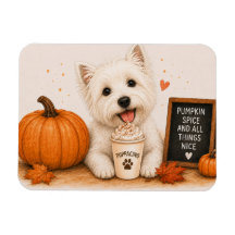 Westie West Highland White Terrier Magneet