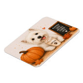 Westie West Highland White Terrier Magneet (Linkerzijde)