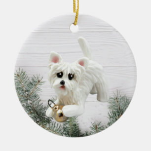 Westie West Highland White Terrier Ornament