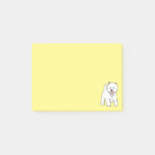 Westie West Highland White Terrier Post-it® Notes (Voorkant)