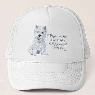 Westie Wijsheid - Als honden konden praten Trucker Pet