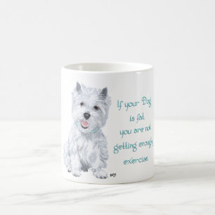 Westie Wijsheid - Vette Hond? Koffiemok