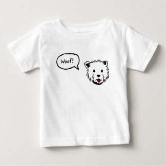 Westie Wof Baby T-shirt