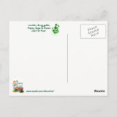 Westie You've Got Mail - St Patrick's Day Versie Briefkaart (Achterkant)