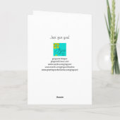 Westie's berekeningen, oh, wie telt hoeveel kaart (Achterkant)