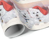 Westies Christmas Cheer Cadeaupapier (Rol Hoek)