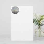 Westies en de Oceaan Briefpapier (Staand voorkant)
