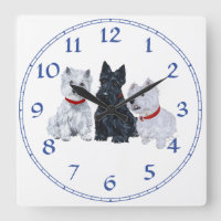 Westies en een Scottie Samen