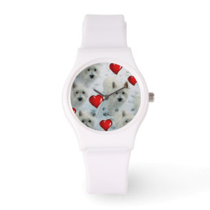 Westies Hearts kijken Mooie Verjaardag Kerstmis Horloge