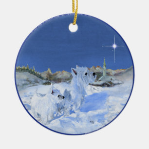 Westies Kerst Ornament
