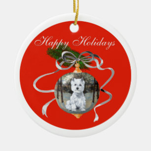 Westies Kerst Ornament